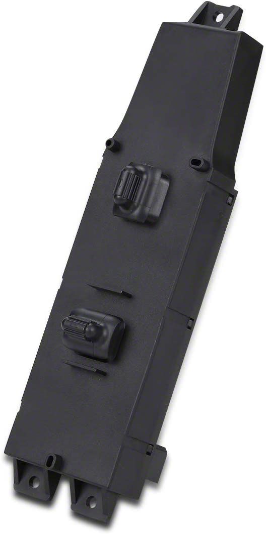 Jeep Cherokee Power Window Switch; Passenger Side; Black (9701 Jeep