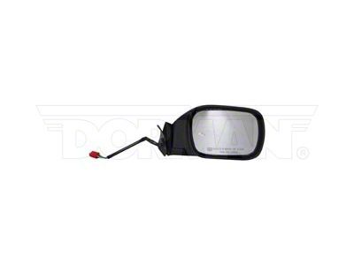 Powered Heated Side Mirror; Passenger Side; Black (97-01 Jeep Cherokee XJ)