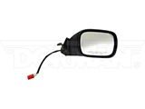Powered Non-Heated Side Mirror; Passenger Side; Black (97-01 Jeep Cherokee XJ)