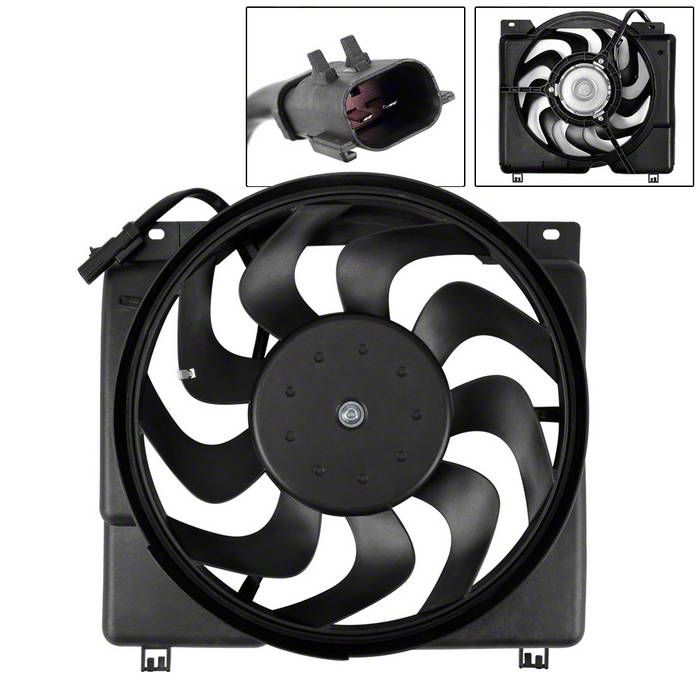 Jeep Cherokee Radiator Fan (9701 4.0L Jeep Cherokee XJ) Free Shipping