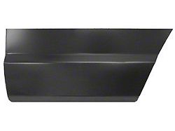 Rear Door Lower Skin; Driver Side (84-01 Jeep Cherokee XJ 4-Door)