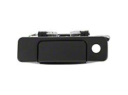 Rear Liftgate Handle; Textured Black (97-01 Jeep Cherokee XJ w/ Tailgate Keyhole)