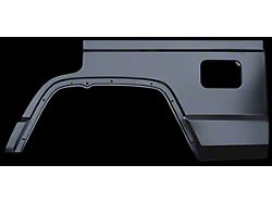 Rear Quarter Panel with Dog Leg; Driver Side (84-01 Jeep Cherokee XJ 4-Door)