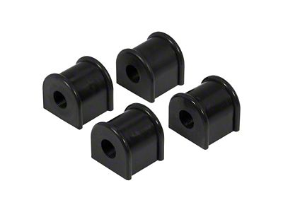 Rear Sway Bar and End Link Bushing Kit; 5/8-Inch Bar; Black (84-01 Jeep Cherokee XJ)