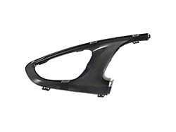 Replacement Fog Light Trim; Driver Side; Dark Gray (14-18 Jeep Cherokee KL Trailhawk w/ Fog Light Bezel)