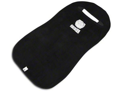Seat Cover with Jeep Star; Black (Universal; Some Adaptation May Be Required)