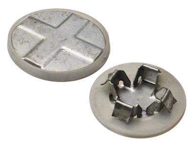 Steel Floor Plug with Gaskets; 1.50-Inch (84-01 Jeep Cherokee XJ)