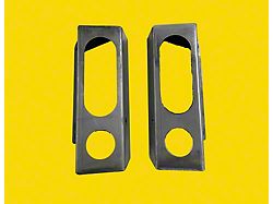 Tail Light Boxes with Lights; Bare Steel (97-01 Jeep Cherokee XJ)