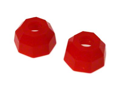 Tie Rod Dust Boot; Octagon Style; Red (84-01 Jeep Cherokee XJ)