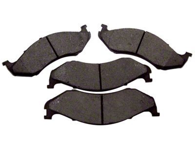 Titanium Brake Pads; Front Pair (90-01 Jeep Cherokee XJ)