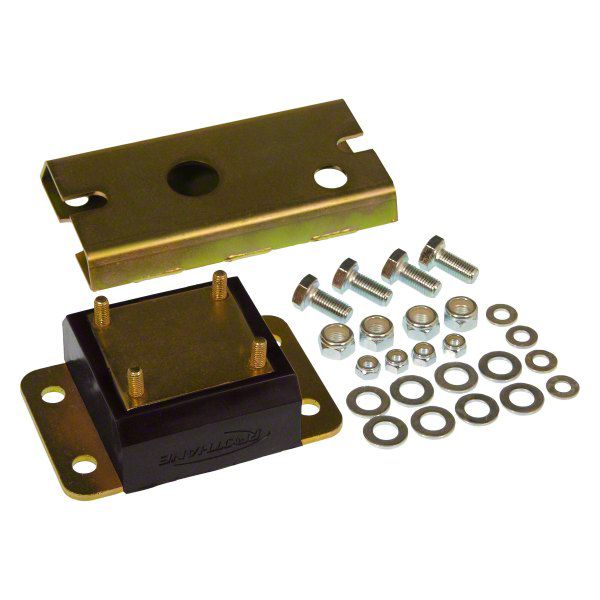 Jeep Cherokee Transmission Mount with Metal Polylock; Black (8799 Jeep