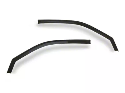 Ventgard Sport Window Deflectors; Smoked; Front Only (84-01 Jeep Cherokee XJ)