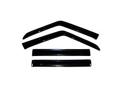 Ventvisor Window Deflectors; Dark Smoke (84-01 Jeep Cherokee XJ 4-Door)