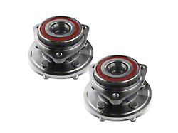 Wheel Bearing and Hub Assemblies; Front (89-99 RWD Jeep Cherokee XJ)
