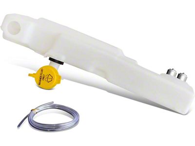 Windshield Washer Reservoir Tank Bottle with Fluid Pump (97-01 Jeep Cherokee XJ)