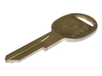 Vehicle Key; Blank (76-86 Jeep CJ5 & CJ7)