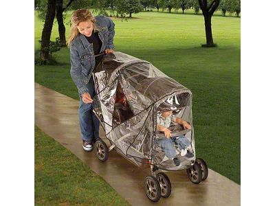 Jeep Deluxe Tandem Stroller Weather Shield