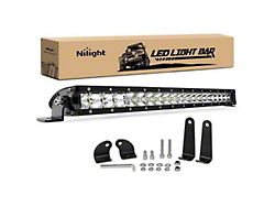 21-Inch Single Row LED Light Bar; Spot/Flood Combo Beam (Universal; Some Adaptation May Be Required)