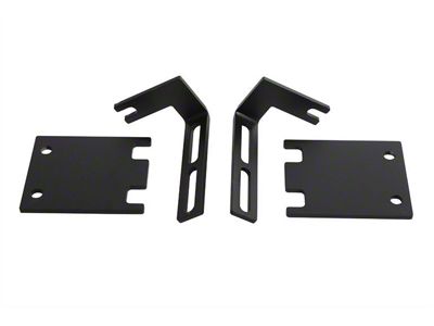 30-Inch Light Bar Hood Mounting Brackets (20-25 Jeep Gladiator JT)