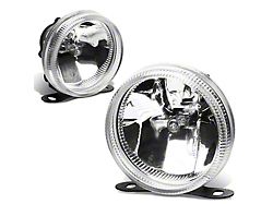 3.50-Inch Round Fog Lights; Clear (Universal; Some Adaptation May Be Required)