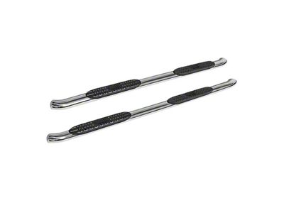 Pro Traxx 4-Inch Oval Side Step Bars; Stainless Steel (20-25 Jeep Gladiator JT)
