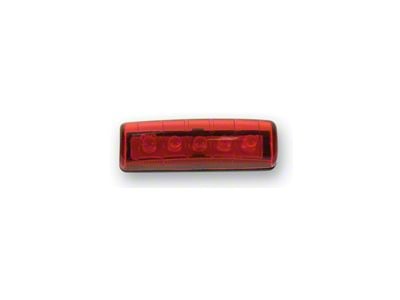 5-Diode Single Row LED Light; Red (Universal; Some Adaptation May Be Required)