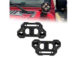 A-Pillar Off-Road Single Light Mounting Brackets (20-26 Jeep Gladiator JT)