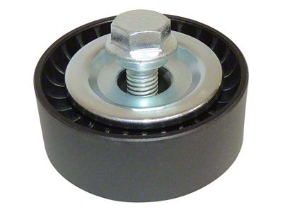 Accessory Drive Belt Idler Pulley; Smooth (20-25 3.6L Jeep Gladiator JT)