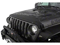 Aeroskin II Hood Protector; Textured Black (20-26 Jeep Gladiator JT, Excluding Mojave)