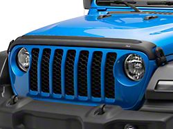 Aeroskin II Hood Protector; Textured Black (20-25 Jeep Gladiator JT, Excluding Mojave)