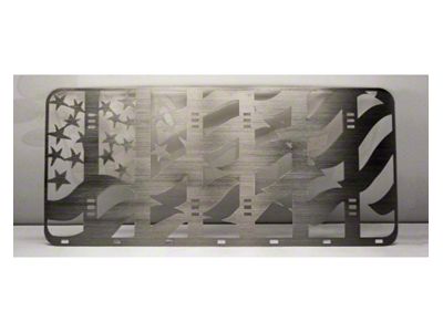 American Flag Grille Insert; Star Spangled (20-25 Jeep Gladiator JT)