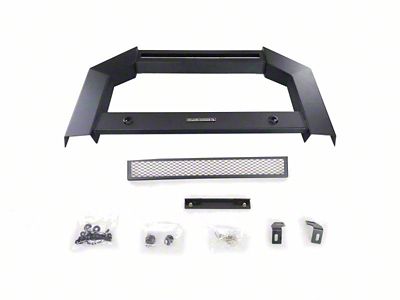 Armour LED Bull Bar; Matte Black (20-25 Jeep Gladiator JT)