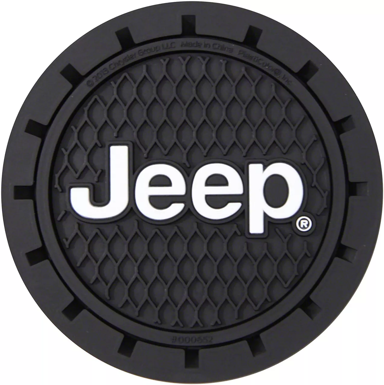 Jeep Gladiator Auto Coasters with Jeep Logo (Universal; Some Adaptation