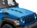 Avenger Series Heat Dispersion Hood; Unpainted (20-25 Jeep Gladiator JT)