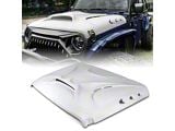 Beast Series Hood with Open Air Scoop and Vents; Unpainted (20-25 Jeep Gladiator JT)