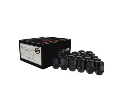 Black OE Style Lug Nuts; M14x1.5; Set of 20 (20-25 Jeep Gladiator JT)