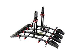 Blade-Runner 4 Deluxe Tray Style Receiver Hitch Mounted Bike Carrier; Carries 4 Bikes (Universal; Some Adaptation May Be Required)