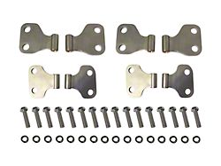 Body Door Hinge Set; Ready to Paint (20-26 Jeep Gladiator JT)