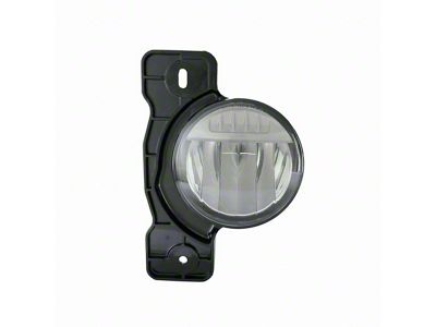 CAPA Replacement LED Fog Light; Driver Side (20-25 Jeep Gladiator JT w/ Rubicon Steel Bumper)