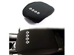 Center Console Armrest Cover with Dog Paw Prints (20-23 Jeep Gladiator JT)