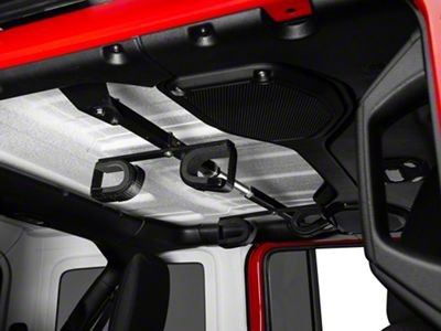 Center-Lok Overhead Gun Rack; Holds 2 Guns (20-25 Jeep Gladiator JT)