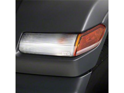Turn Signal Covers; Clear (20-25 Jeep Gladiator JT, Excluding Sport)