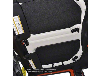 Complete Sound Deadening Headliner Kit; Black Leather Look (20-25 Jeep Gladiator JT w/ Hard Top)