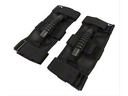 Deluxe Grab Handles; Black (Universal; Some Adaptation May Be Required)