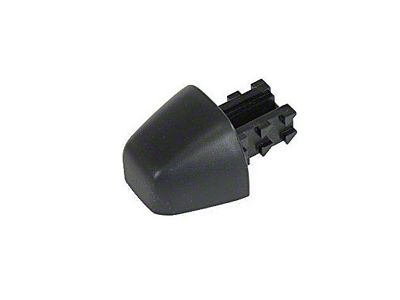 Door Handle Cap; Textured Black (20-25 Jeep Gladiator JT w/ Black Door Handles & w/o Remote Proximity Keyless Entry)