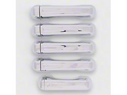 Door Handle Covers; Chrome (20-24 Jeep Gladiator JT)