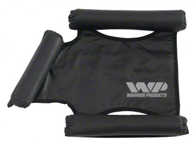Door Padding Kit for Front Adventure Tube Doors; Black (20-25 Jeep Gladiator JT)