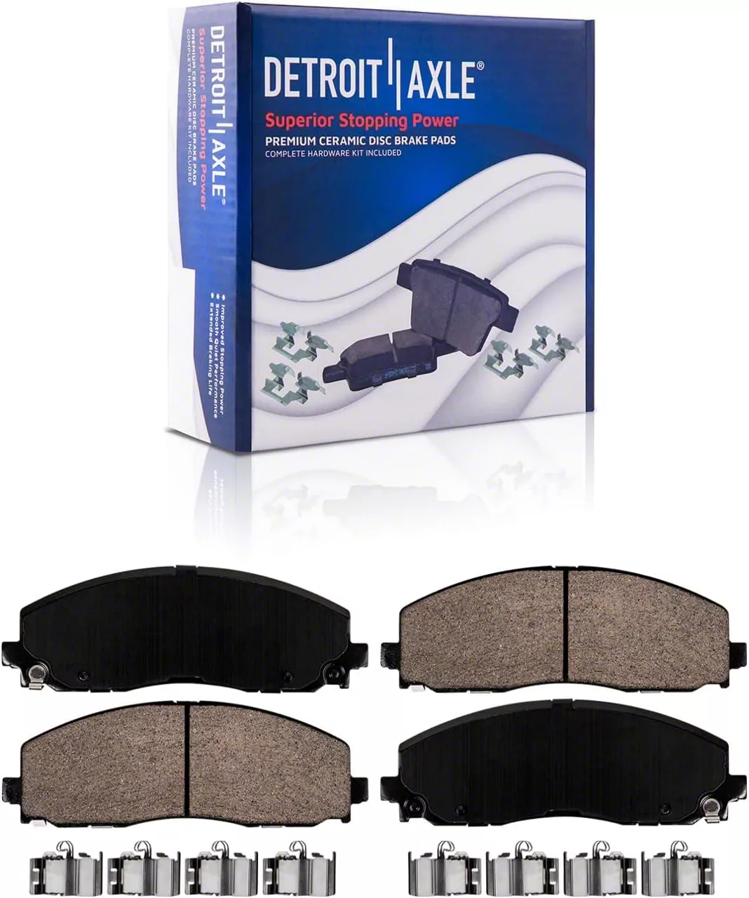 Jeep Gladiator Drilled and Slotted Brake Rotor and Pad Kit; Front and ...
