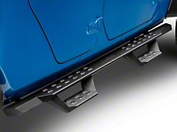 Drop Style Nerf Side Steps; Black (20-25 Jeep Gladiator JT)