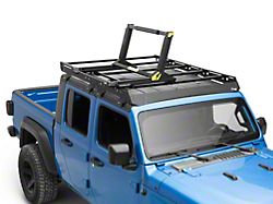 Elevate Universal Lift Assist Roof Rack; Black (Universal; Some Adaptation May Be Required)